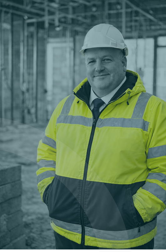 Commercial team reviewing housebuilder pipeline and contracts